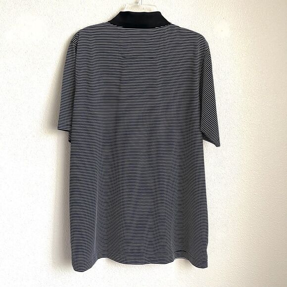 page & tuttle striped golf polo shirt - Picture 2 of 8